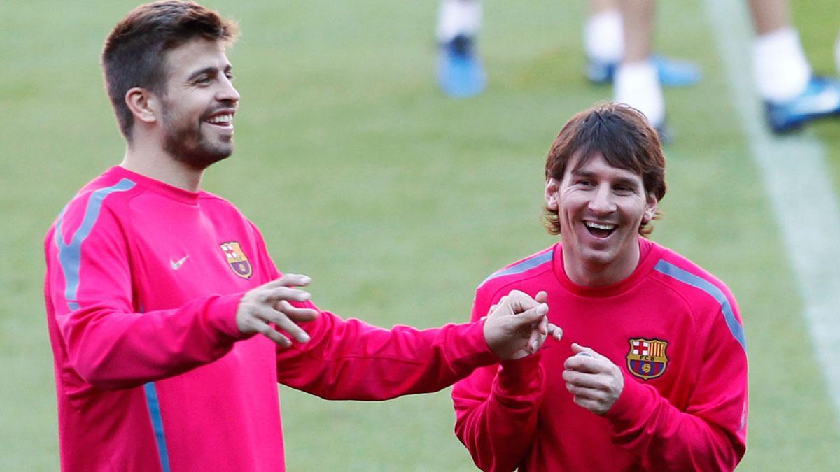 Messi y Piqué, una relación desde tiempos inmemoriales