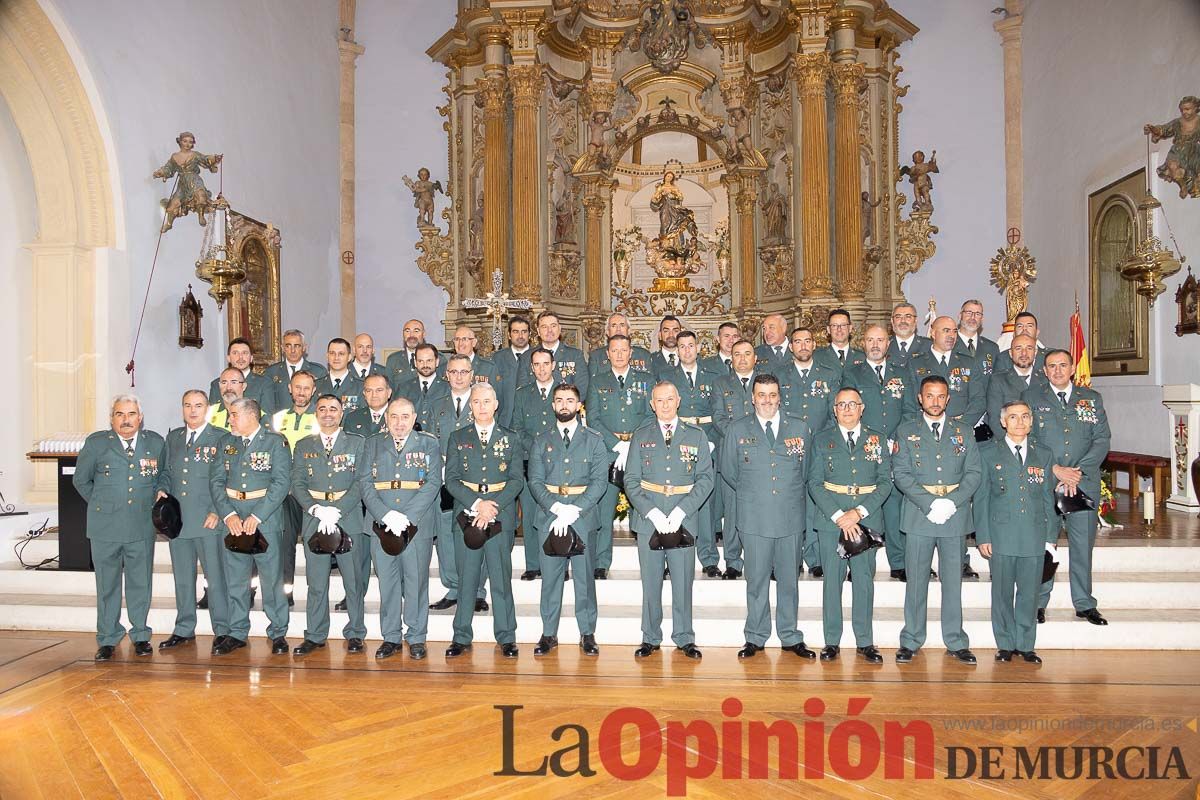 Celebración de la patrona de la Guardia Civil en Caravaca