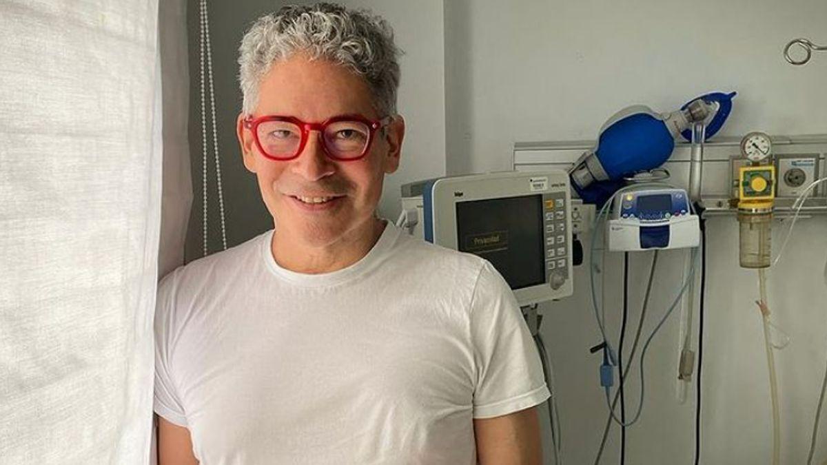 Boris Izaguirre, ingresado en el hospital.