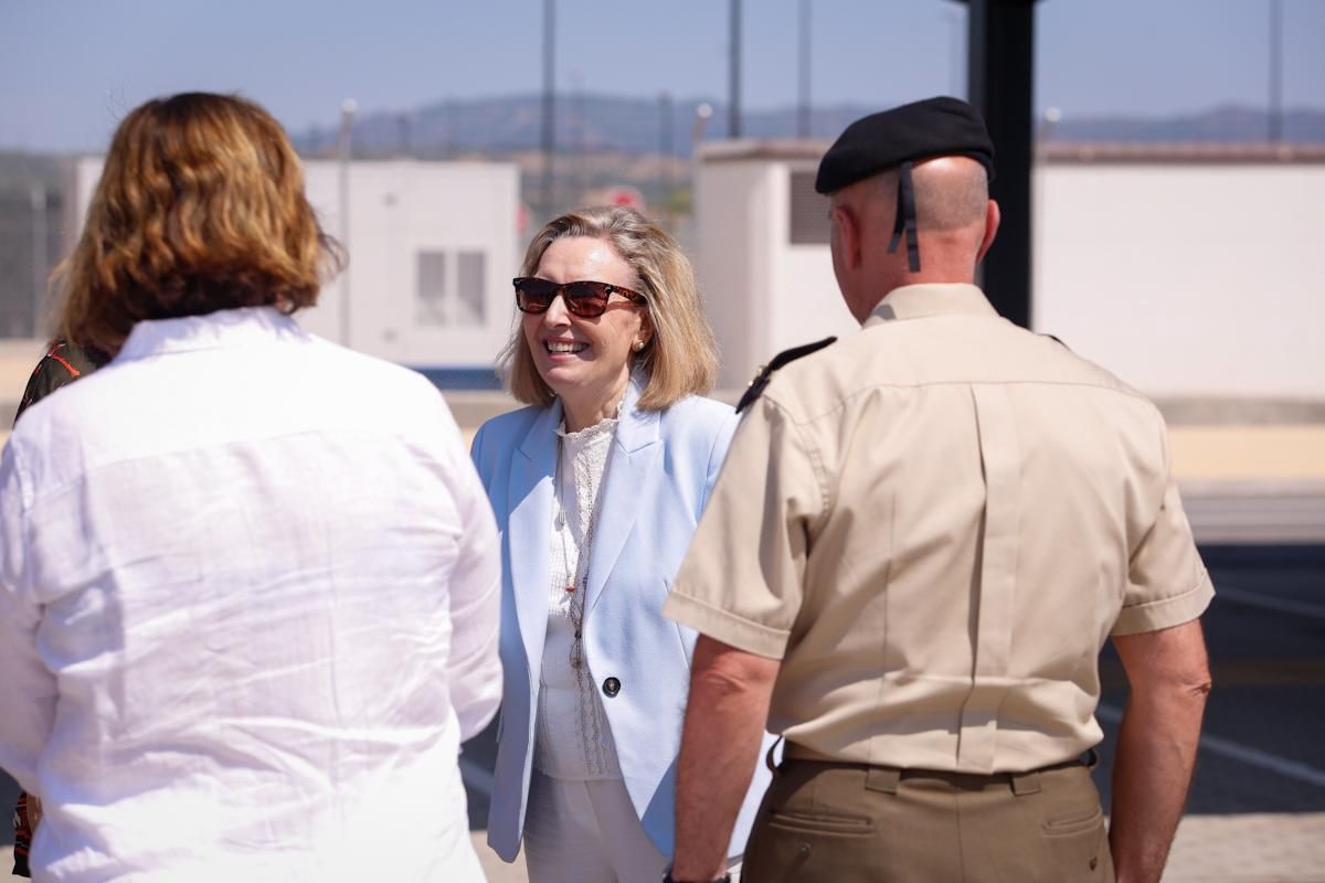 El Ejército recepciona las obras de urbanización de la Base Logística