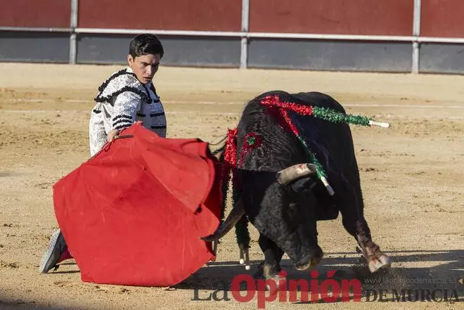Primera novillada de la Feria Taurina de Calasparra (Jesús Romero, Cristian González y Mario Vilau)