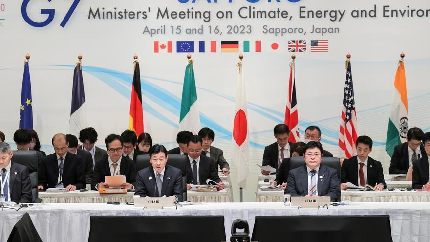 Reunión del G7 en Sapporo (Japón).