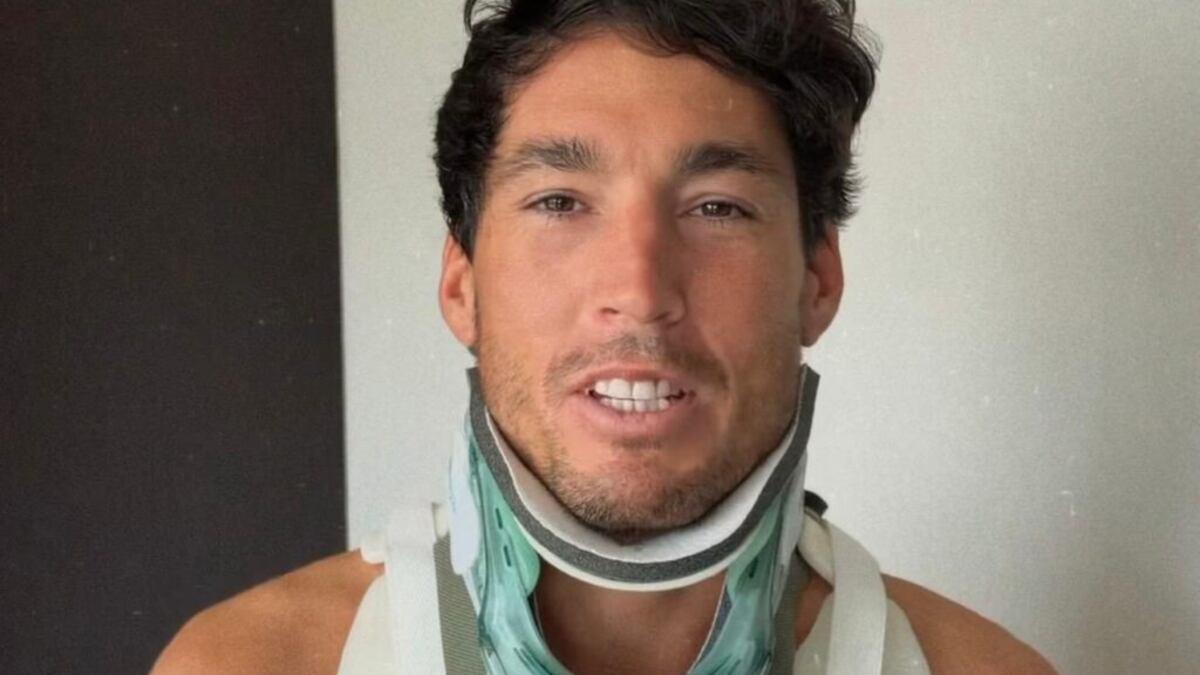 Aleix Espargaró, en su mensaje a los fans desde el hospital Quirón Dexeus