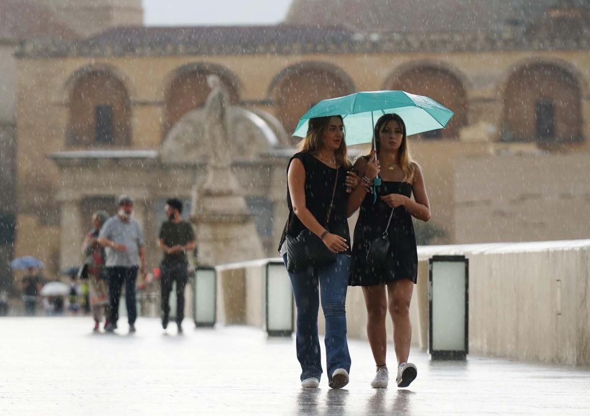 Llegan las primeras lluvias a Córdoba tras 123 días sin llover.