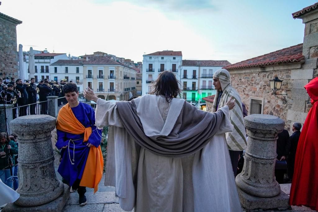 Las imágenes de la Pasión Viviente de Cáceres