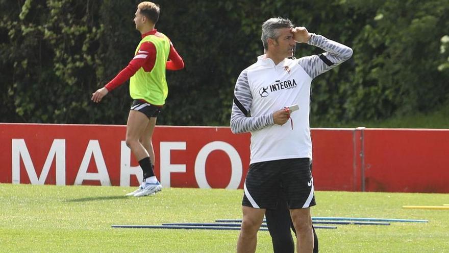 “Me encantaría seguir en el Sporting, pero me centro en el día a día”