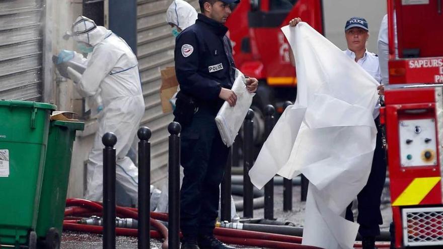 Ocho muertos, dos de ellos menores, en un incendio en un edificio de París