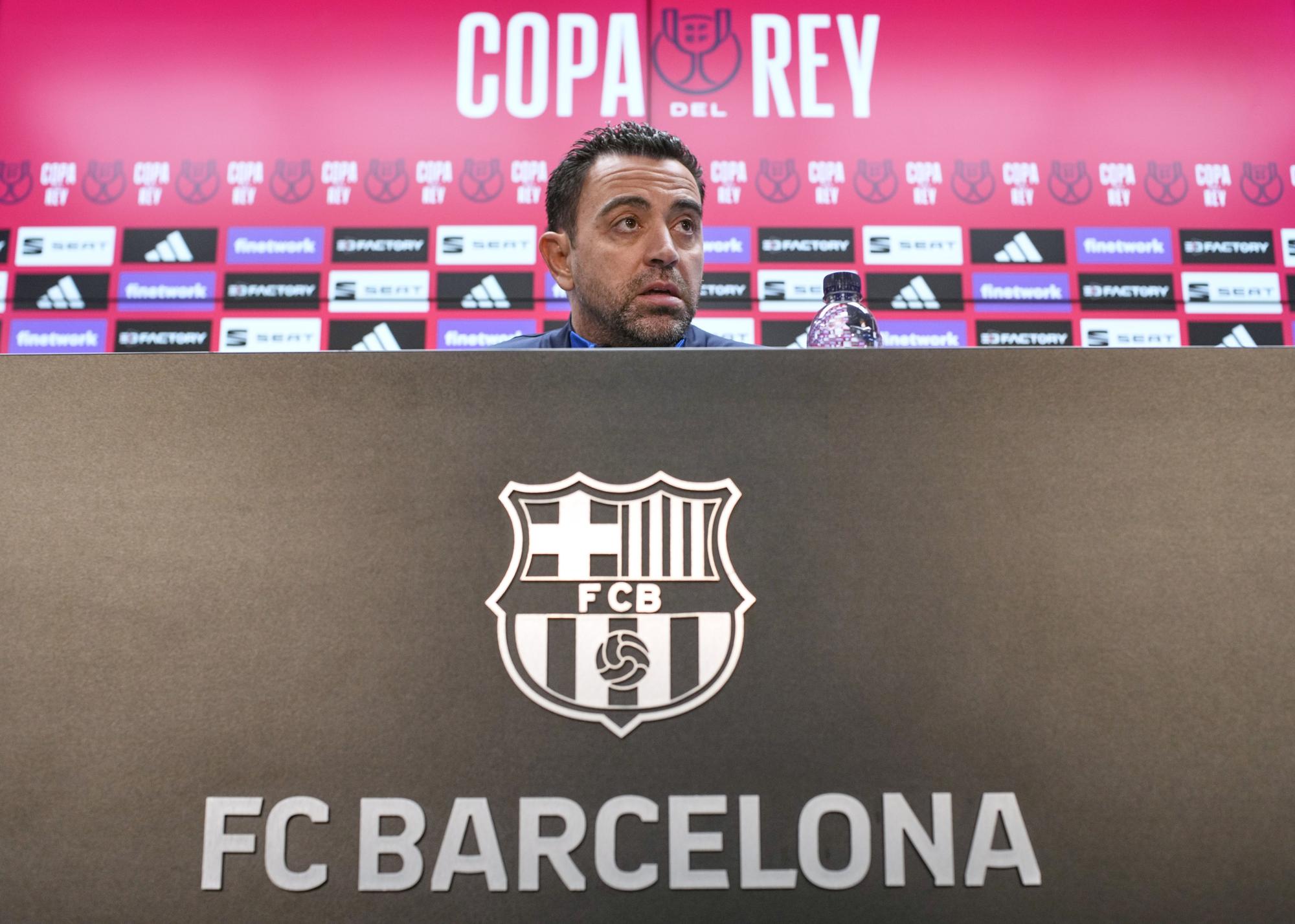 Rueda de prensa de Xavi Hernández