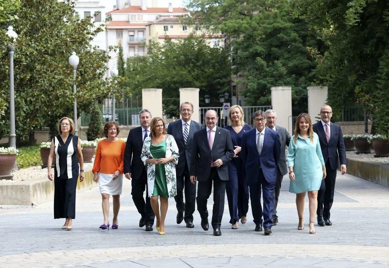 Toma de posesión de las consejeras y consejeros del Gobierno de Aragón