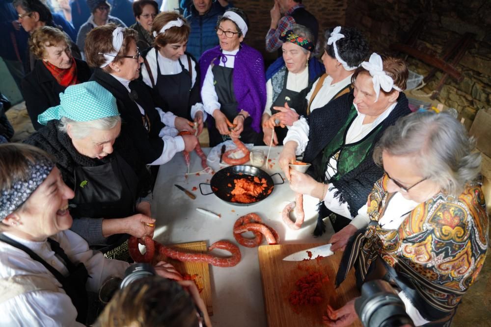 Donsión celebra por todo lo alto su Matanza Tradicional do Porco