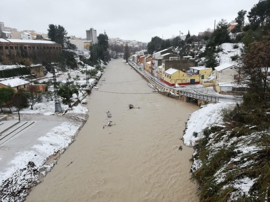 Crecida del río Clariano en Ontinyent