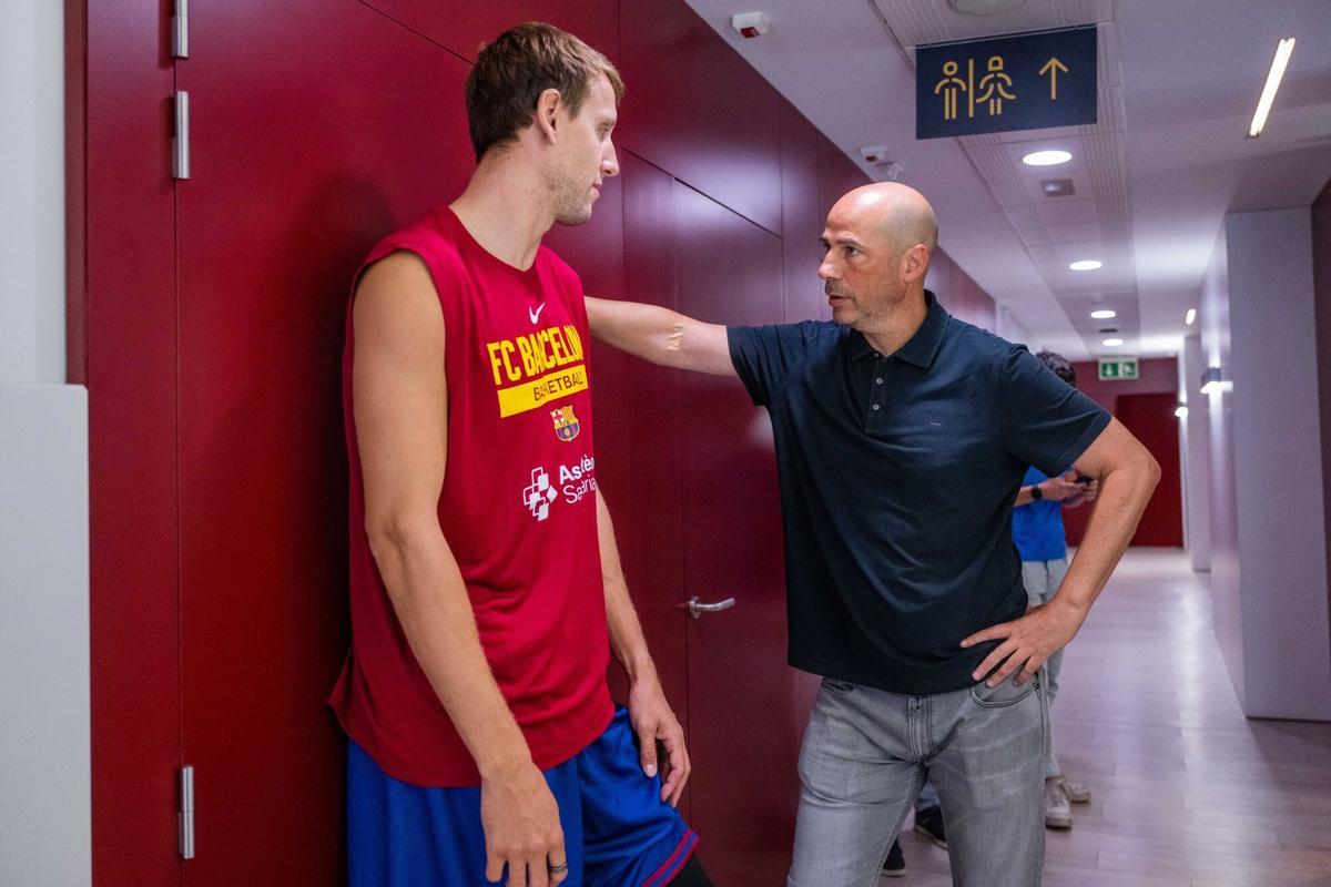El técnico espera a Vesely en plena forma al inicio de la nueva temporada
