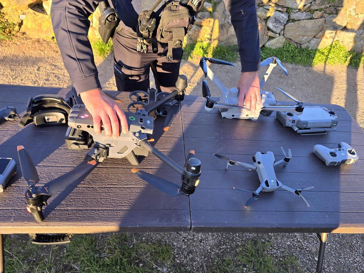 Los drones de la Policía Local de Vigo