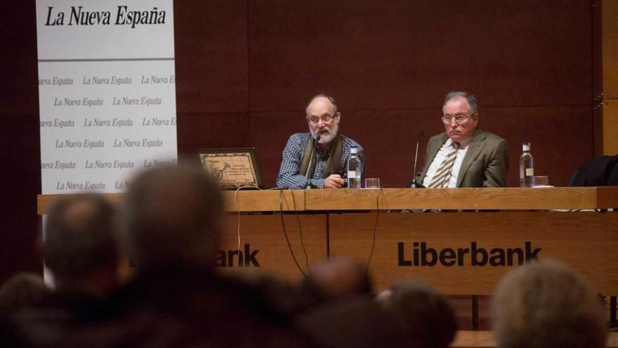 Por la izquierda, Ramón García Ovide y Ángel García Prieto.