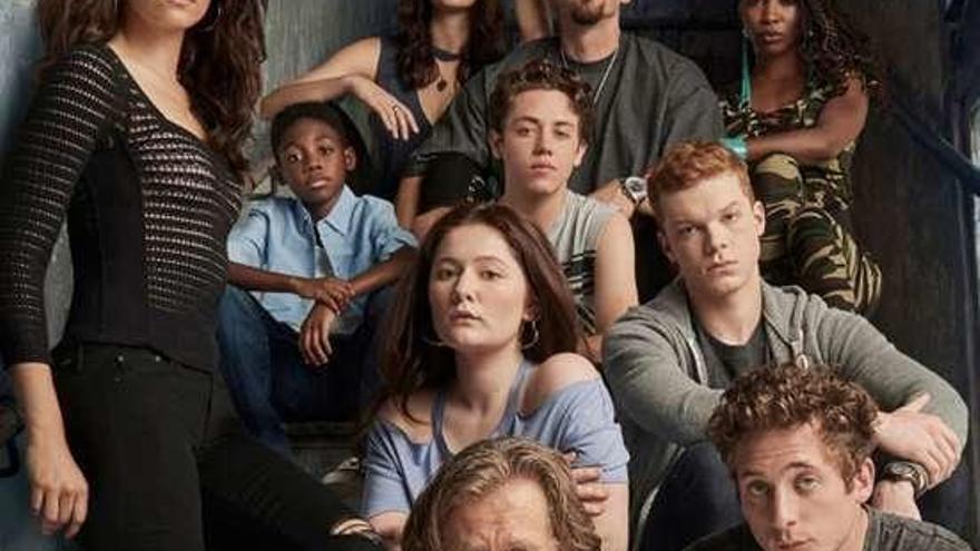 Protagonistas de la serie &quot;Shameless&quot;.  // FdV