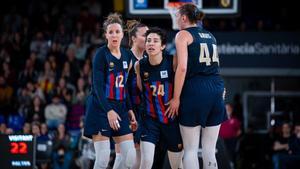 Tras una brillante primera vuelta, el Barça CBS jugará la Copa de la Reina