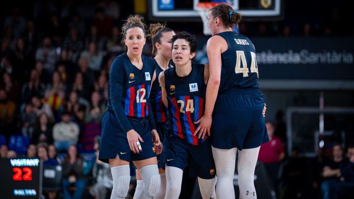 Tras una brillante primera vuelta, el Barça CBS jugará la Copa de la Reina