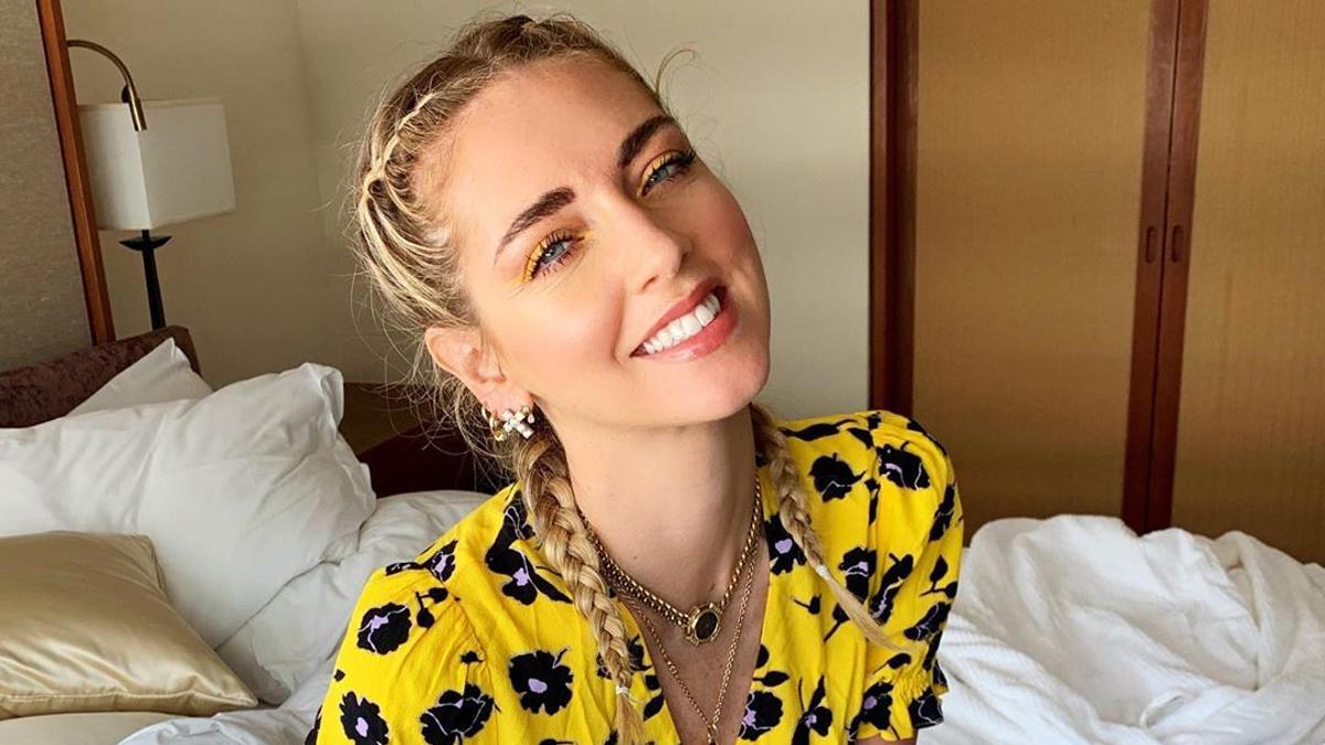 Chiara Ferragni con un vestido de Diane Von Furstengerg