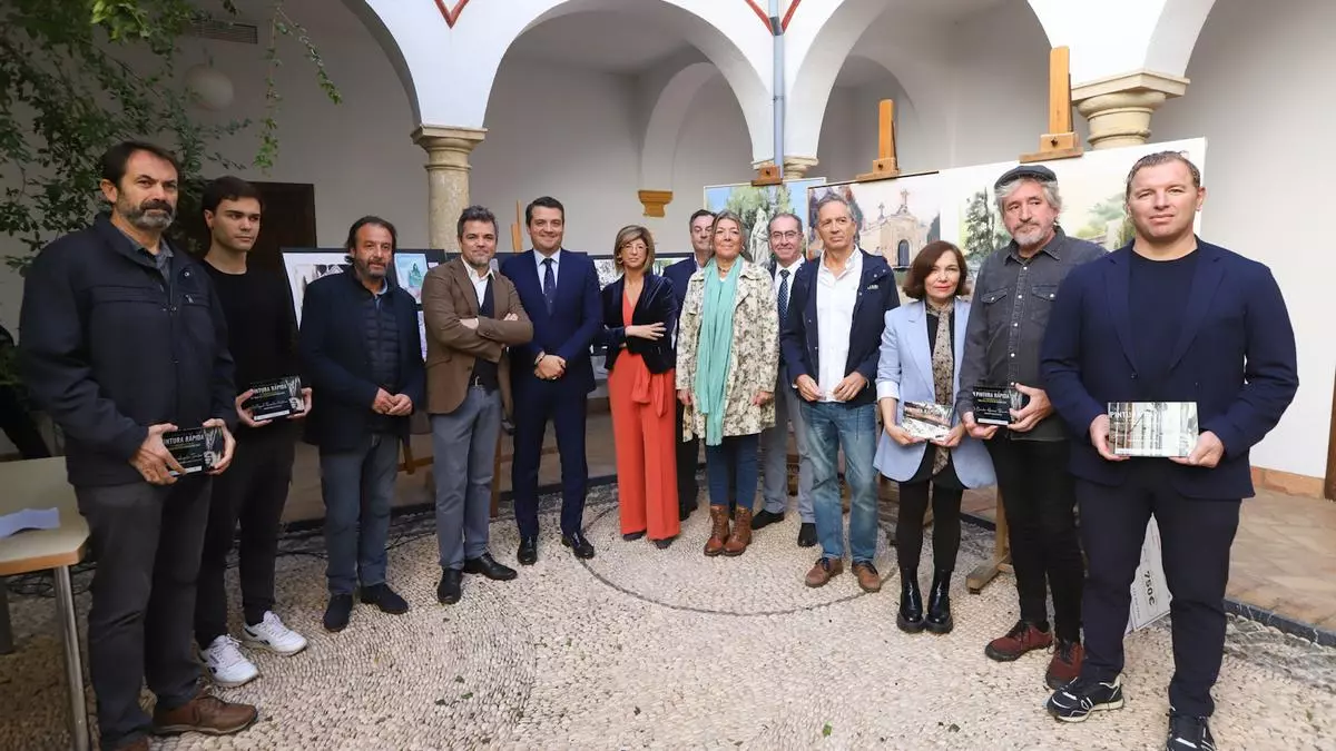 CÓRDOBA y Cecosam entregan unos premios "aliciente" para la pintura rápida y los 'urban sketchers'