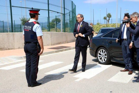 Torra visita Forcadell i Bassa