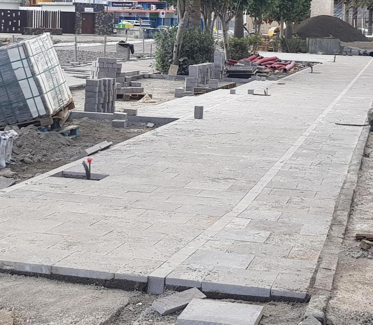 La obra en la Avenida Marítima plasma una fisonomía más moderna y peatonal