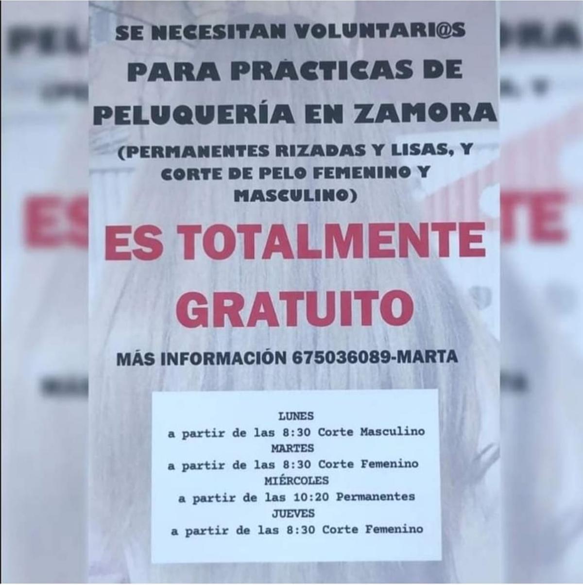 Cartel anunciador.