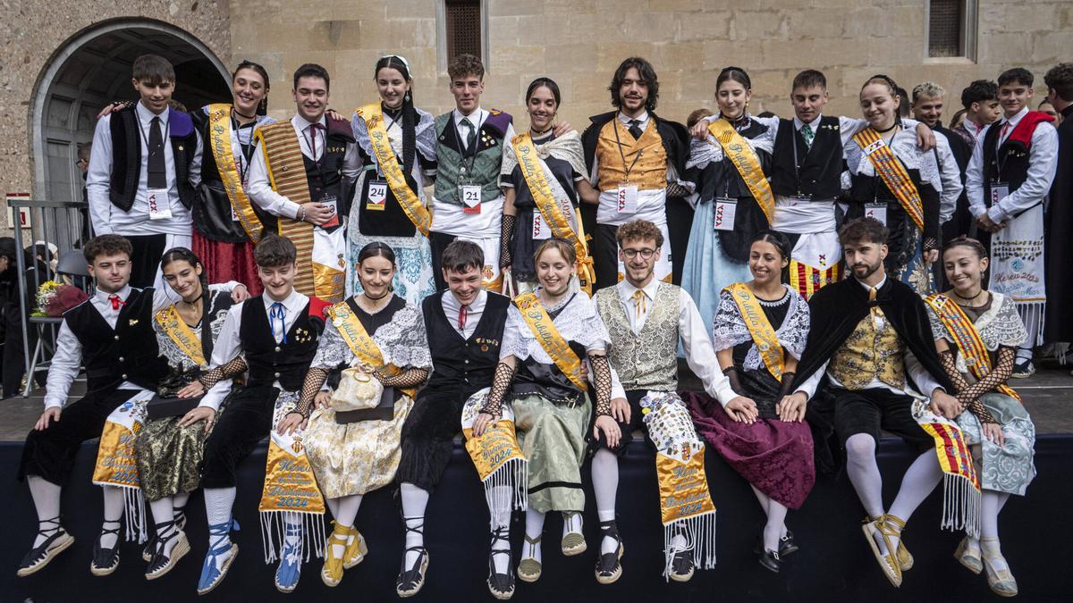 Participants en el Certamen Nacional de Pubillatge del 2025