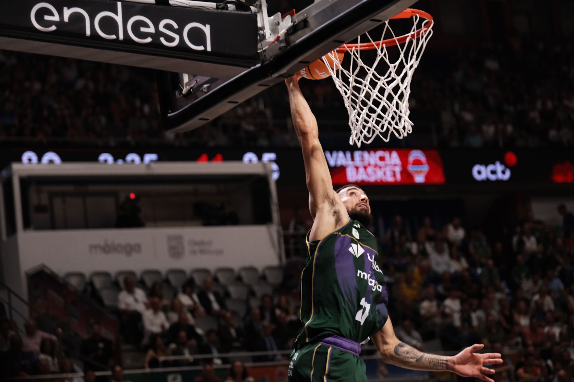 Unicaja - Valencia Basket en el Supercopa de Baloncesto 2025.