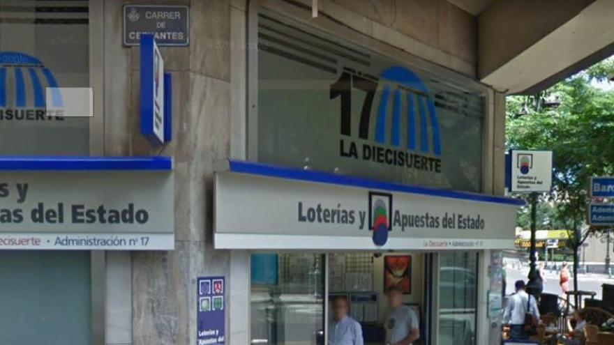 El primer premio de la Lotería Nacional cae íntegro en la ciudad de València