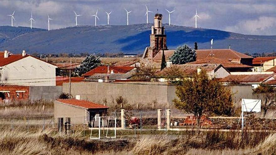 Vista parcial de Pozuelo de Tábara.