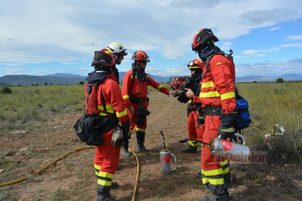 La Unidad Militar de Emergencias en Cieza