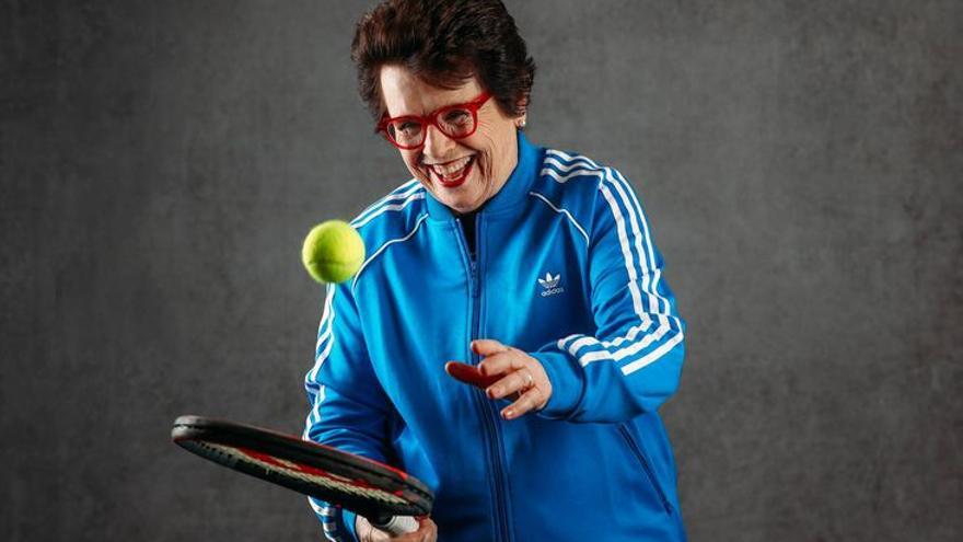 Billie Jean King, ahora ya de 79 años, es una leyenda viva del tenis.