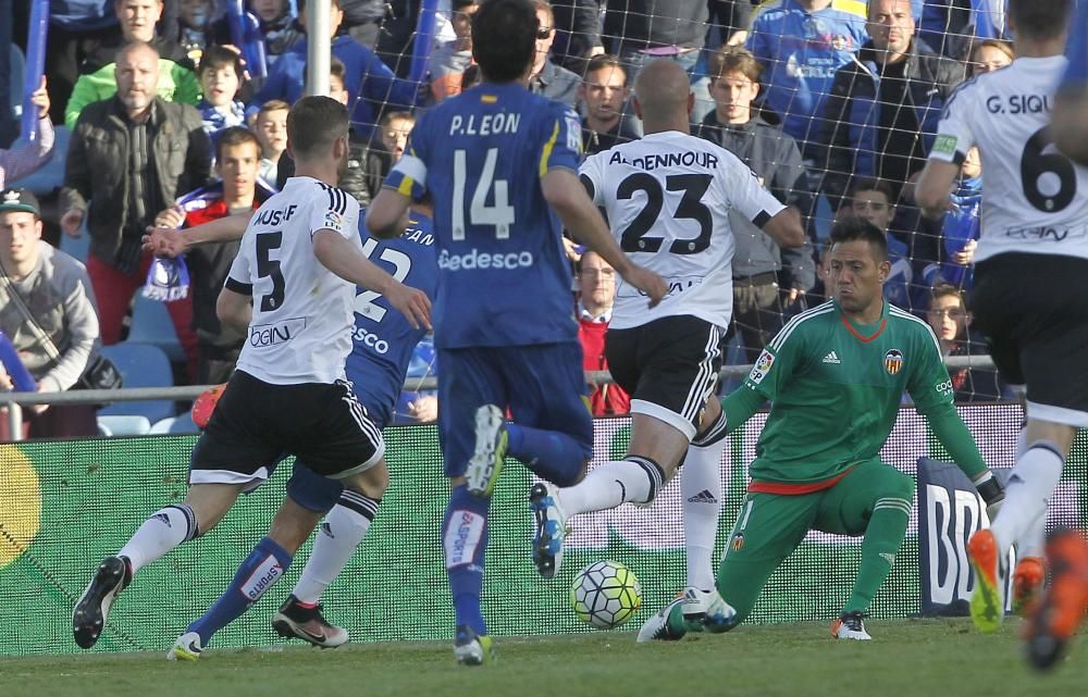 Las mejores imágenes del Getafe - Valencia