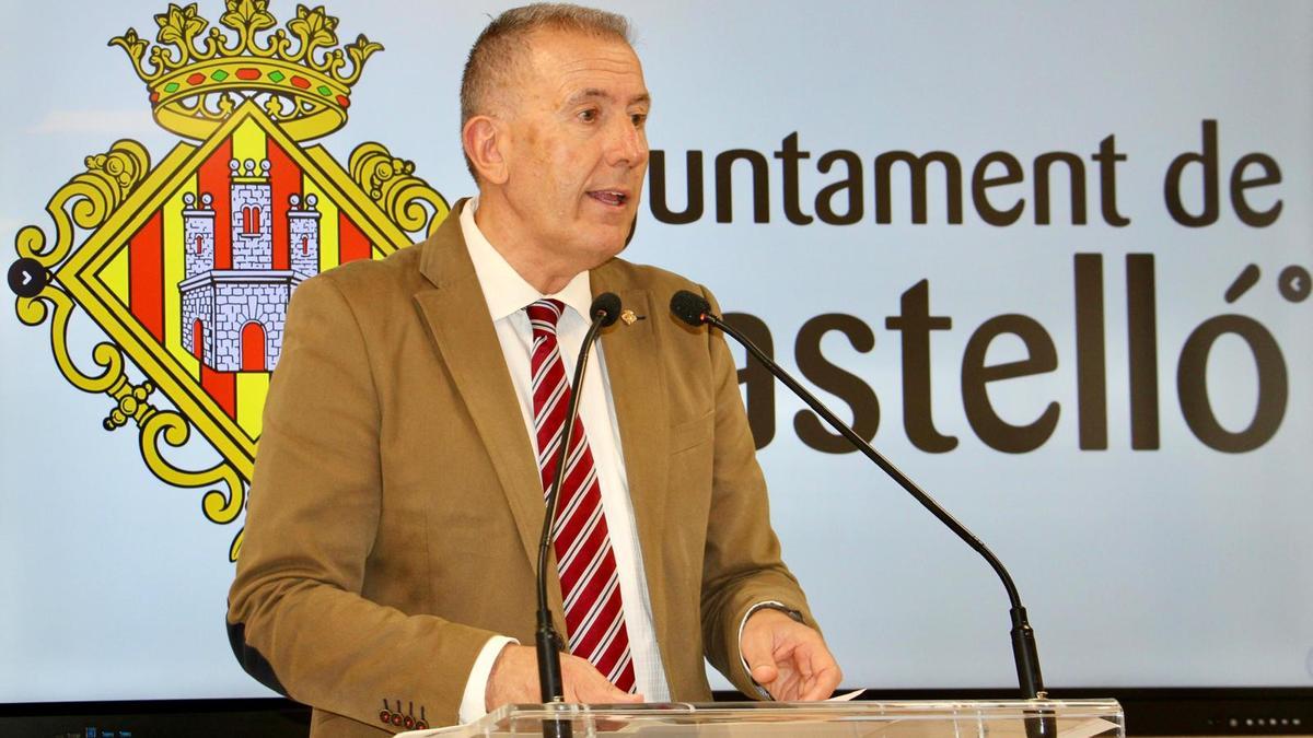 Vicent Sales, portavoz del equipo de gobierno local de Castelló.