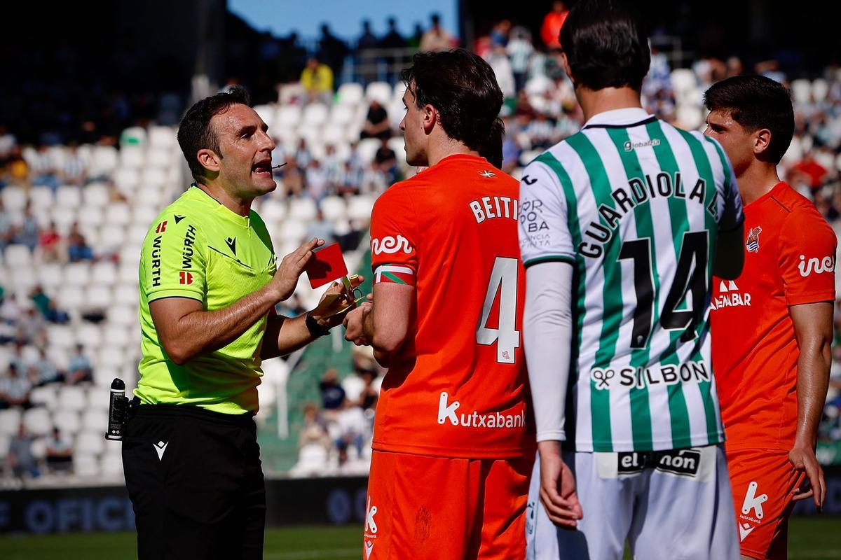 Córdoba CF-Real Sociedad B | Las imágenes del partido de LaLiga Hypermotion