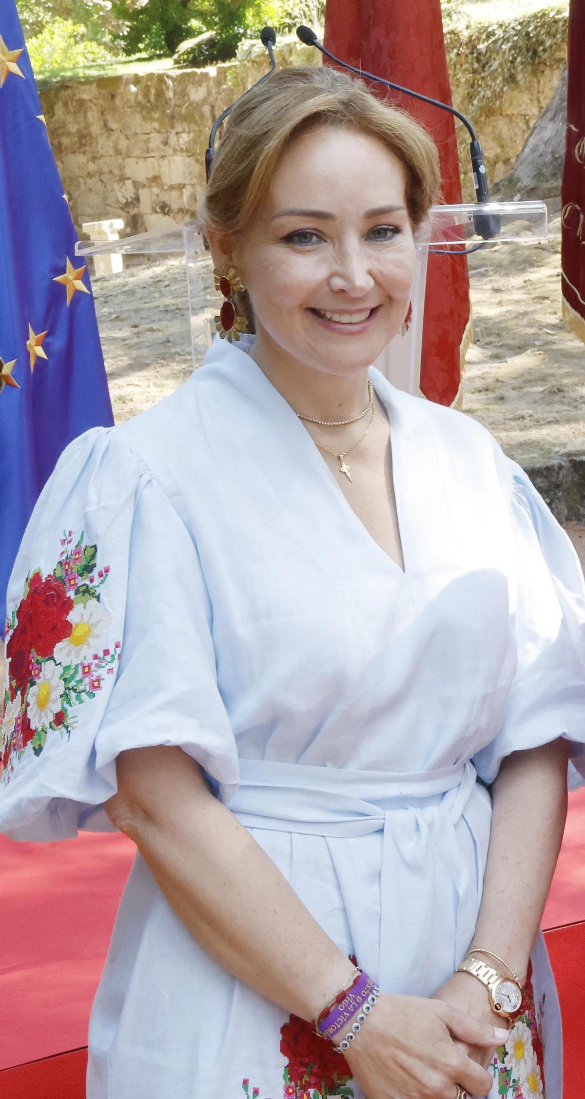 Marián Mouriño, pregonera del Cristo de la Victoria