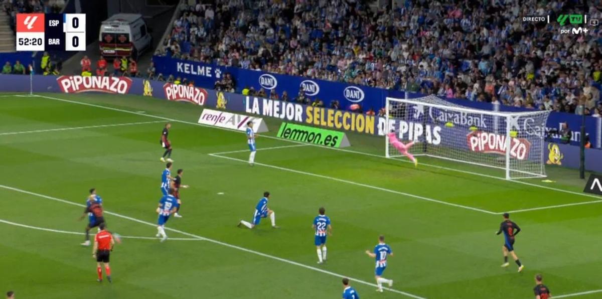 El golazo de Lamine Yamal al Espanyol