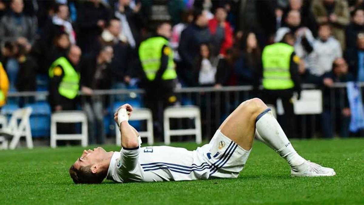 Cristiano Ronaldo acabó con molestias el partido