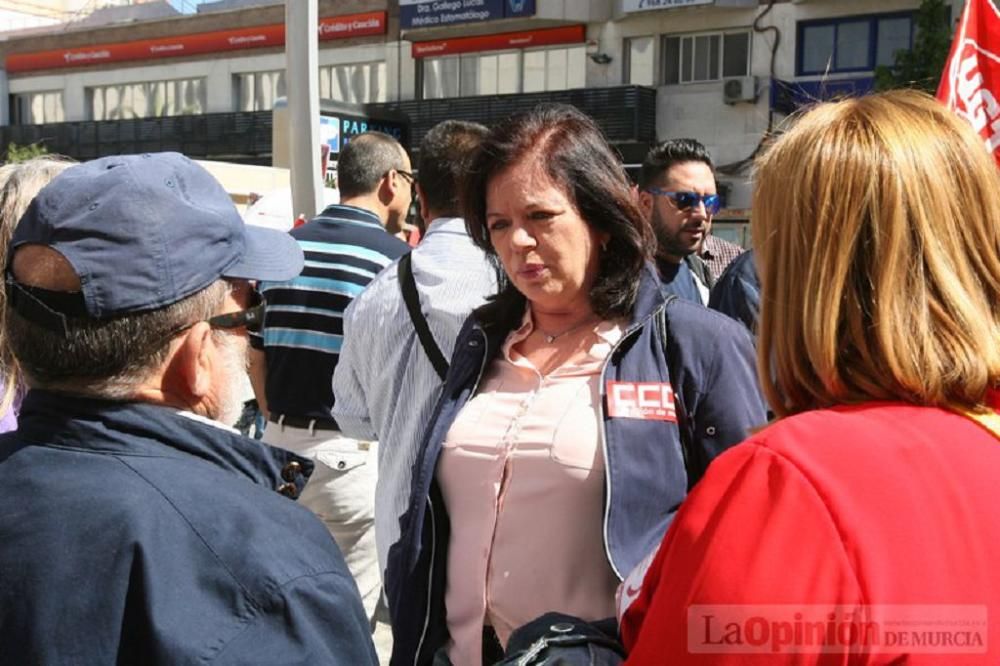 Manifestación del 1 de mayo en Murcia