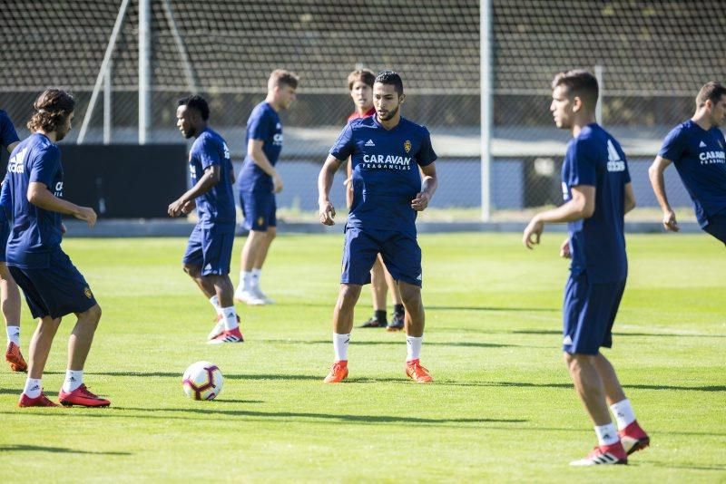 Primer entrenamiento del Real Zaragoza