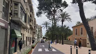 Elche invertirá más de un millón de euros para reformar la turística calle Porta de la Morera