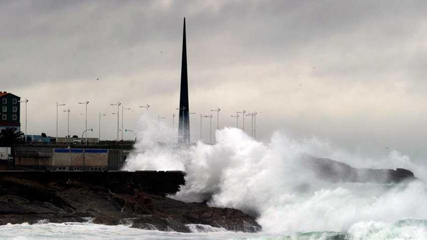 Alerta por oleaje en el litoral.