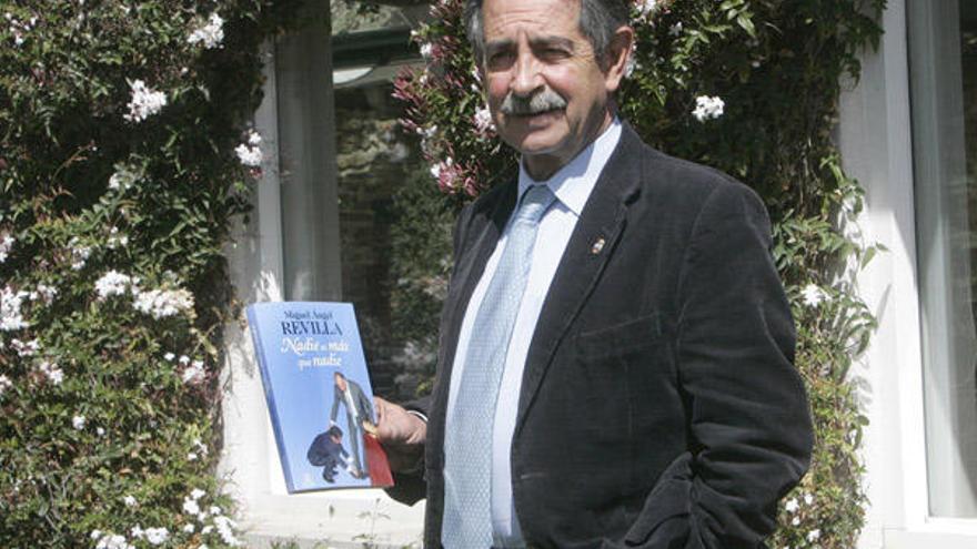 Miguel Ángel Revilla, en Santiago.  // Xoán Álvarez