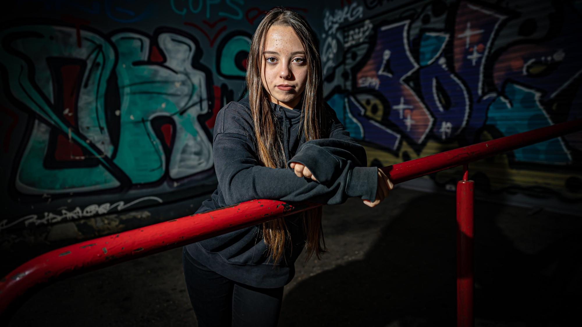 Carla Quílez, fotografiada esta semana en Barcelona (15/11/22)