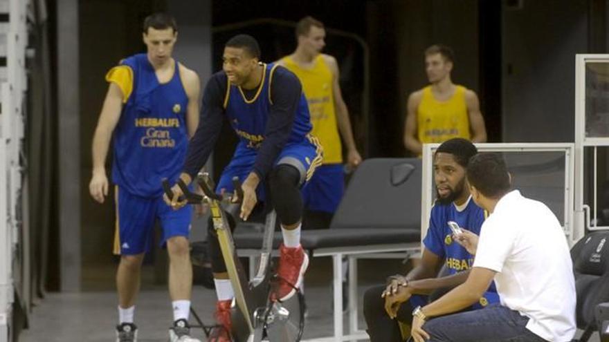 Media Day del Herbalife Gran Canaria antes de la Copa del Rey