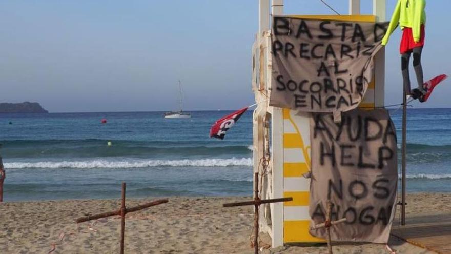 Solo 11 de las 30 playas de Calvià tienen socorristas: el colectivo denuncia una situación “crítica”