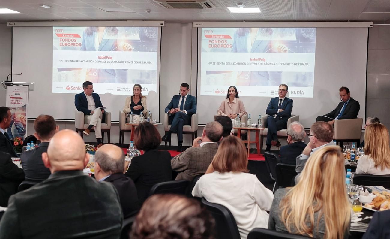 Foro Banco Santander en el Hotel Escuela Santa Cruz