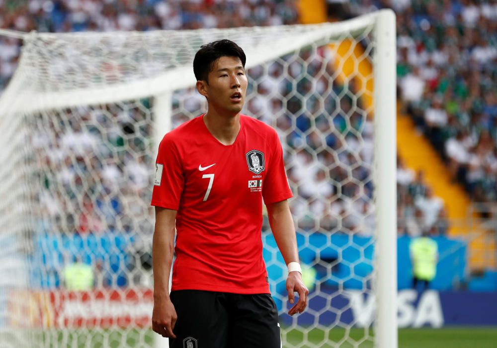 Les imatges del Corea del Sud-Mèxic (1-2)