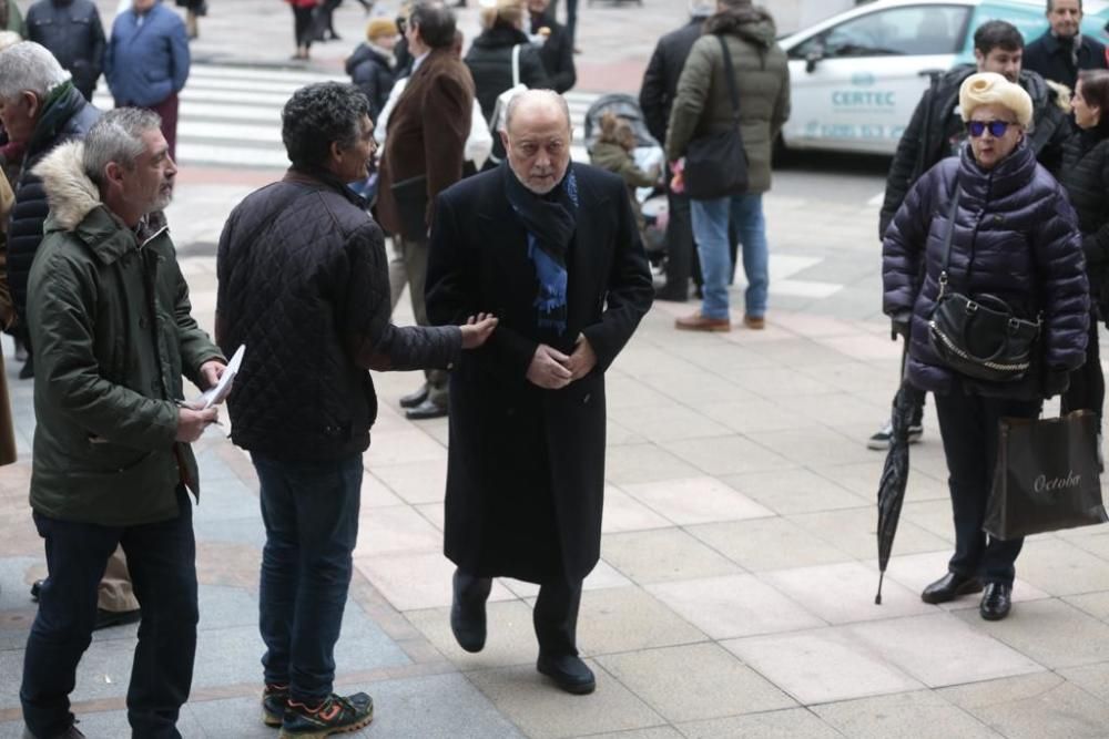 Funeral de Marcelo Conrado Antón en Oviedo