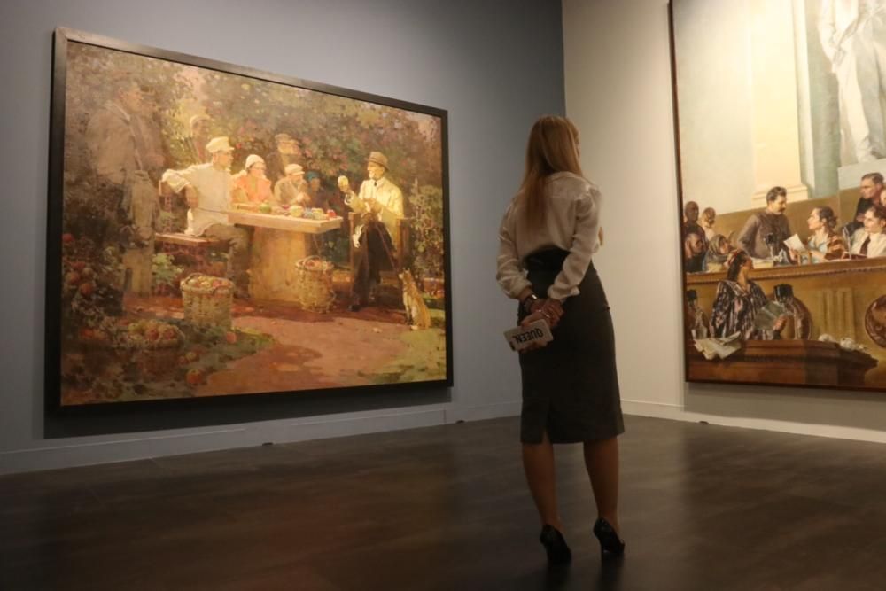 Exposición en el Museo Ruso, 'Radiante porvenir'.